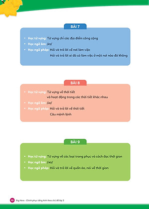 Big Hero Chinh Phục Tiếng Anh Theo Chủ Đề Lớp 3