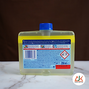 Dung dịch vệ sinh máy rửa bát Finish 250ml - Dành cho máy rửa chén - Nhập khẩu tại Đức