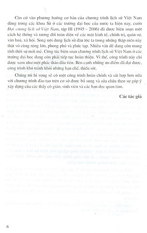 Đại Cương Lịch Sưr Việt Nam, Tập III (1945 - 2006) (Tái bản lần thứ hai mươi mốt)