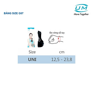 Nẹp ngón cái có thanh đỡ United Medicare (G07)
