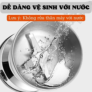 Máy Xay Hạt Khô Tiêu Chuẩn Châu Âu, Xay Ngũ Cốc Mini Công Suất 300w Lưỡi Dao 6 Cánh Thân Máy Bằng Thép Không Gỉ - FOOD - Hàng chính hãng dododios