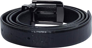 Thắt Lưng Nữ Da Thật Vân Cá Sấu Huy Hoàng HT5121 - Đen