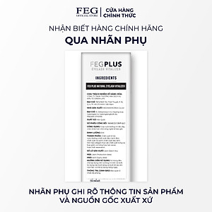 Dưỡng mi tế bào gốc FEG Plus Stem Cells ban ngày - Dài mi sau 14 ngày, không chứa Prostaglandins gây thâm mắt (5ml)