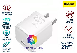 Sạc nhanh 20W cho iPhone và điện thoại Android - Baseus Super Si Quick Charger - Hàng chính hãng