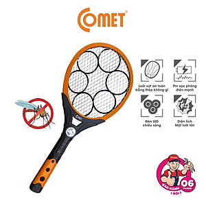 Vợt Muỗi COMET CP040 điện thế mạnh thời gian sử dụng lên đến 48h