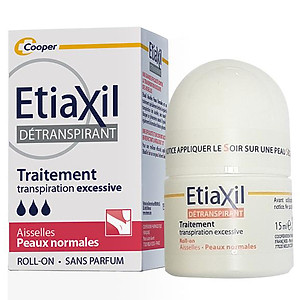 Lăn Khử Mùi Etiaxil Detranspirant Traitement Aisselles Peaux Normales 15ml (Dành cho da thường)