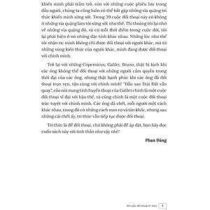 Sách 39 Cuộc Đối Thoại Tri Thức - Tri Thức Là Để Đối Thoại, Không Phải Để Áp Đặt