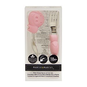 Bộ thìa nĩa tập ăn cho bé Palm Grasp Marcus & Marcus, từ 18 tháng