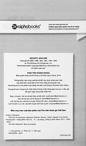 Sách Phân Tích Chứng Khoán