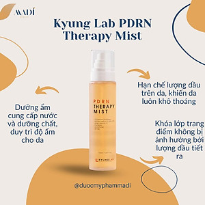 Xịt khoáng dưỡng ẩm Kyung Lab Pdrn Therapy Mist 150ml - cấp ẩm, dưỡng trắng và phục hồi da 