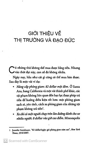 Sách Tiền Không Mua Được Gì (What money can't buy?) - Michael Sandel Tác giả Phải Trái Đúng Sai
