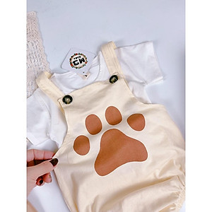 Bodysuit cho bé sơ sinh mẫu hoạt hình đáng yêu size 3-12kg chất thun cotton 4 chiều mềm mịn thoáng mát