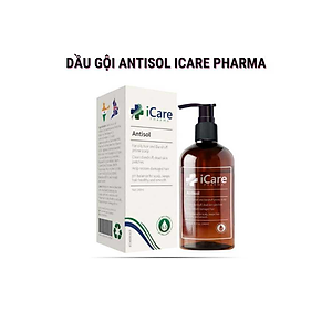 Dầu Gội iCare Antisol Sạch Gàu Chiết Xuất Dược Liệu Sạch Gàu, Giảm Ngứa, Chống Rụng, Cân Bằng Độ PH