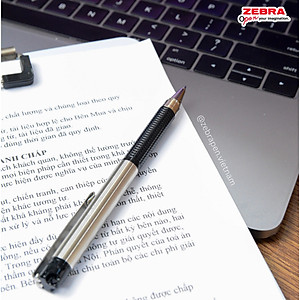 Bút Bi Cao Cấp F.301 Compact 0.7mm Zebra Pen - Mực Xanh, Thân Kim Loại, Nhẹ 12.3g [CHÍNH HÃNG]