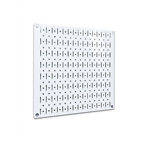 Bảng treo dụng cụ Pegboard vuông 40×40 – Trắng
