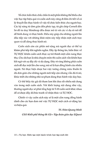 TỰ HỌC - KIẾN TẠO MỘT HÀNH TRÌNH HỌC TẬP