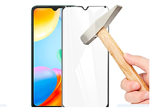 Miếng dán cường lực cho Xiaomi POCO C40 Full Keo màn hình - Hàng nhập khẩu