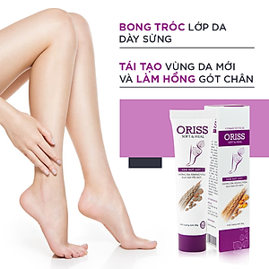 Kem nứt gót Oriss dưỡng ẩm làm mềm gót chân làm liền vết thương 30g