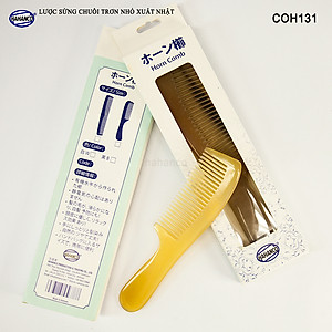 Lược sừng xuất Nhật (Size: S - 14cm) COH131 - Mẫu tiêu chuẩn - Chăm sóc tóc