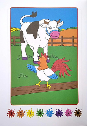 Sách Vừa Tô Màu - Vừa Tập Đếm 03