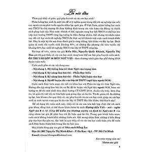 Sách - Ôn Thi Vào Lớp 10 Môn Ngữ Văn - Tự Luận Và Trắc Nghiệm (Dùng Chung Cho Các Bộ SGK Hiện Hành) - HA