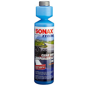 Dung dịch vệ sinh và làm trong kính lái Sonax Xtreme Clear View 1:100 NanoPro 271141 250ml