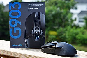 Chuột game không dây Lightspeed RGB Logitech G903 - Cảm biến Hero 25k, pin sạc 140h+, thiết kế thuận cả 2 tay, pin 180h, PC/Mac - Hàng chính hãng