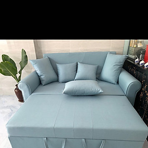 Sofa giường kéo Tundo thông minh màu xanh dương
