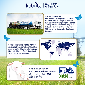 [Phiên bản mới] Sữa dê Kabrita số 1 cho trẻ 0-12 tháng - Lon 800g