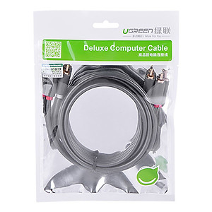 Cáp RCA Ugreen 4 Đầu Dương 10519 (3m) - Hàng Chính Hãng