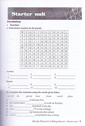 Bài tập tiếng anh 8 - Chân trời sáng tạo - Tặng kèm đáp án bản mềm