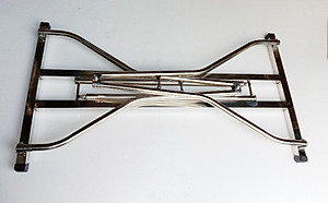 Võng Xếp Khung Inox Vuông Kibath