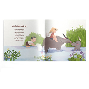 Combo 8 tập Ca dao - đồng dao - Thế giới tuổi thơ