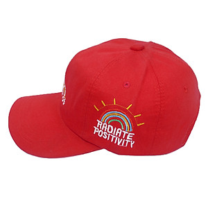 Mũ lưỡi trai Cà rốt & Cầu vồng dành cho cả nam và nữ, vải kaki bền chắc, khóa gài dễ tăng giảm - Hạnh Dương