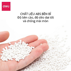 Khay pha màu 3 / 12 ngăn Deli - Có lỗ xỏ tay - 1 khay- 3 ngăn / 12 ngăn - 68301 / 68300