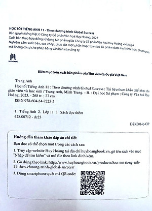 Học Tốt Tiếng Anh 11 (Theo Chương Trình Global Success)