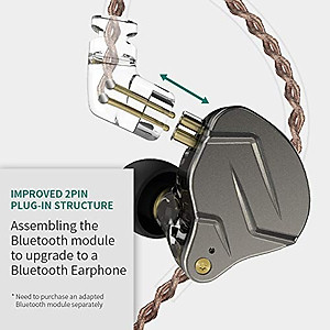 Tai Nghe Nhét Tai Có Mic Knowledge Zenith KZ ZSN Pro ( Phiên bản nâng cấp KZ ZSN) - Hàng Chính Hãng