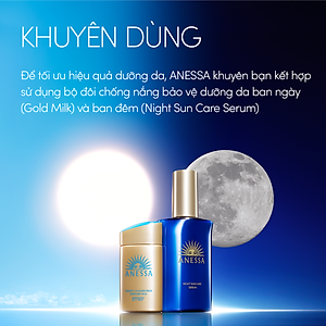 [MỚI] Serum dưỡng da và phục hồi da sau nắng Anessa Night Sun Care Serum 180ml