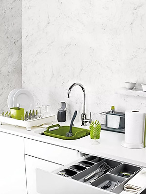 Giá Để Dụng Cụ Rửa Bát Joseph Joseph Caddy Large Grey Hàng chính hãng