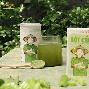 Bột Cần Tây Hữu Cơ Nguyên Chất Sấy Lạnh Dalahouse - Ổn Định Hệ Tiêu Hóa, Detox, Thải Độc, Thanh Lọc Cơ Thể, Giảm Căng Thẳng Mệt Mỏi, Hỗ Trợ Giảm Cân, Cải Thiện Sức Khỏe Tim Mạch, Chống Oxy Hóa, Giảm Cholesterol Xấu - Người Tập Gym, Yoga, Eat Clean