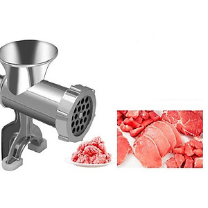 Máy Xay Thịt Bằng Tay Đế Kẹp Bàn - Cối Xay Thịt Quay Tay Đa Năng Không Gỉ, Nhỏ Gọn, Tiện Dụng - Hàng Loại 1 - Chính Hãng MINIIN 