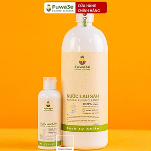 Nước lau sàn hữu cơ enzyme sinh học từ vỏ dứa Fuwa3e 1L - hương SẢ CHANH/ QUẾ