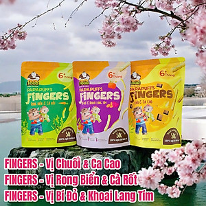 COMBO 9 VỊ BÁNH ĂN DẶM PAPAFOOD PAPAPUFFS - 100% Ngũ Cốc Hữu Cơ