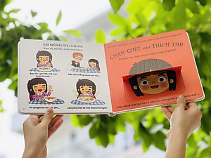 Sách thiếu nhi lật mở Đinh Tị - cảm xúc, yêu thương và thế giới động vật (3 quyển)