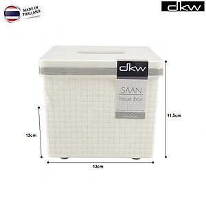 Hộp đựng khăn giấy sang trọng dùng cho nhà hàng, quán ăn DKW Made in Thailand