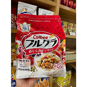 Combo 2 gói Ngũ cốc hoa quả Calbee Furugura Nhật Bản (gói 800g x 2)