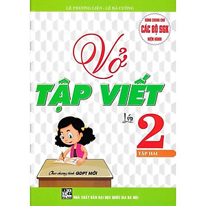 Sách - Vở Tập Viết Lớp 2 - Tập 2 - Theo Chương Trình Giáo Dục Phổ Thông Mới - Hồng Ân