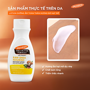 Sữa dưỡng thể dưỡng ẩm Bơ Hạt Mỡ Palmer's 250ml