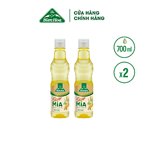 [BAO BÌ TẾT]Combo 2 Chai Syrup Mía Biên Hòa 700ml/Chai