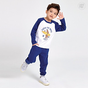 Áo bé trai thu đông BIGFOX - MISS MEOW, áo thun dài tay cho bé chất cotton phong cách Âu Mỹ hình in Gấu 11 - 26 kg